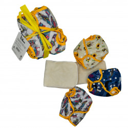 Waschbares Windel 3er Set...