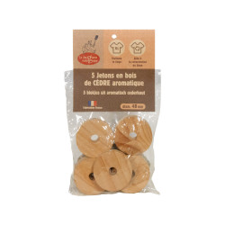 Gettoni di cedro antiodore...