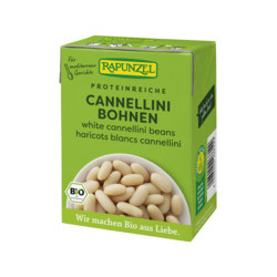 Weiße Cannellini Bohnen im...