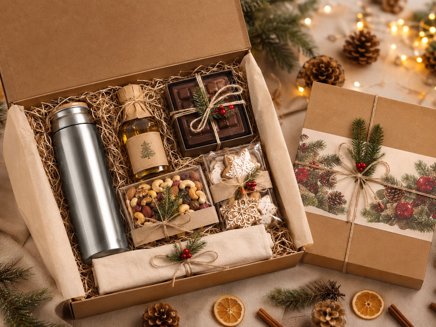 Personalisierte Weihnachtsgeschenkboxen für Unternehmen